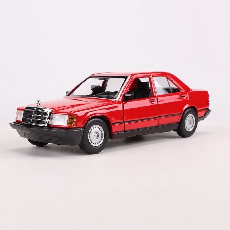 Mercedes-Benz 190 E 2.6 (rosu) - 1/24 Bburago