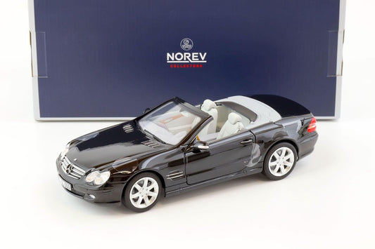 Mercedes-Benz SL 500 2003 negru - 1/18 Norev