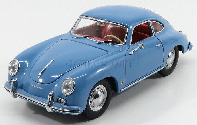 Porsche 356A 1500 GS Carrera GT Aquamarine Blue - 1/18 SunStar