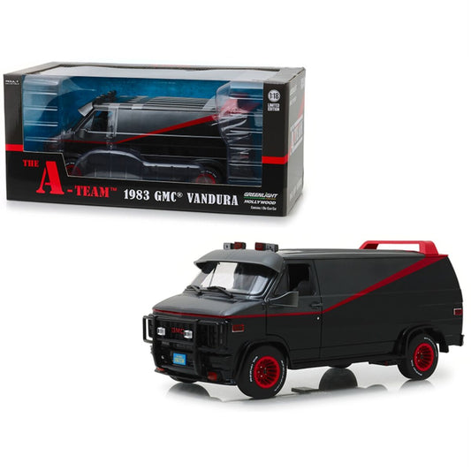 GMC Vandura year 1983 TV series The A-Team - 1/18 Greenlight