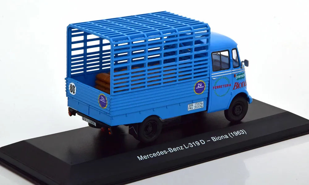 Camion Mercedes-Benz L-319 D-Biona 1963 - 1/43 Altaya