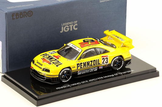 Nissan Skyline GT-R #23 Pennzoil Nismo GT-R jgtc 1998 Motegi GT Champion cu vitrina plexiglass- 1/43 Ebbro