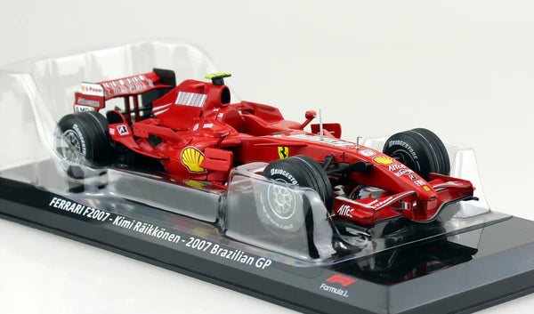 Formula 1 Ferrari F2007 Kimi Raikkonen 2007 Brazilian GP - 1/24 Premium Collectibles