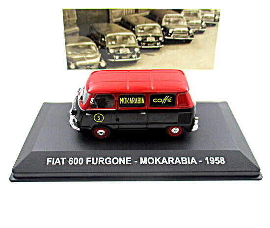 Fiat 600 Furgone Mokarabia 1958 - 1/43 Altaya