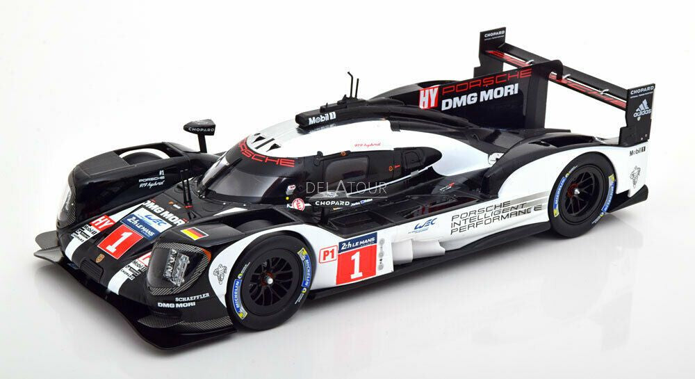 Porsche 919 Hybrid #1 T.Bernhard/M.Webber/B.Hartley 24h Le Mans 2016 - 1/18 IXO MODELS