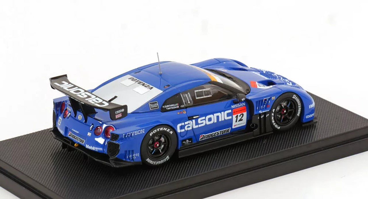 Nissan Calsonic Impul GT-R Sgt500 2010 Rd.3 Fuji #12 cu vitrina plexiglass - 1/43 Ebbro