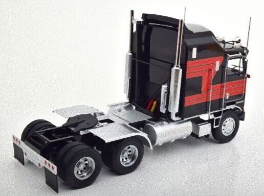 Camion Kenworth K100 Aerodyne 1976 negru/rosu - 1/18 Road Kings