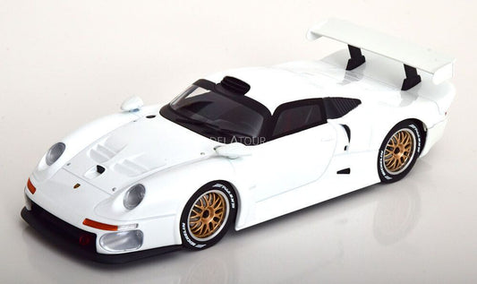 Porsche 911 GT1 Plain Body Edition white 1996 - 1/18 WERK83.