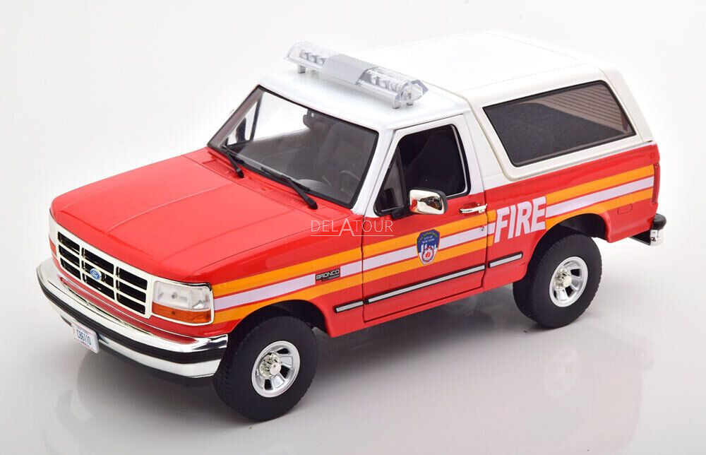 Ford Bronco Fdny 1996 The Official Fire Department of New York City - 1/18 Greenlight