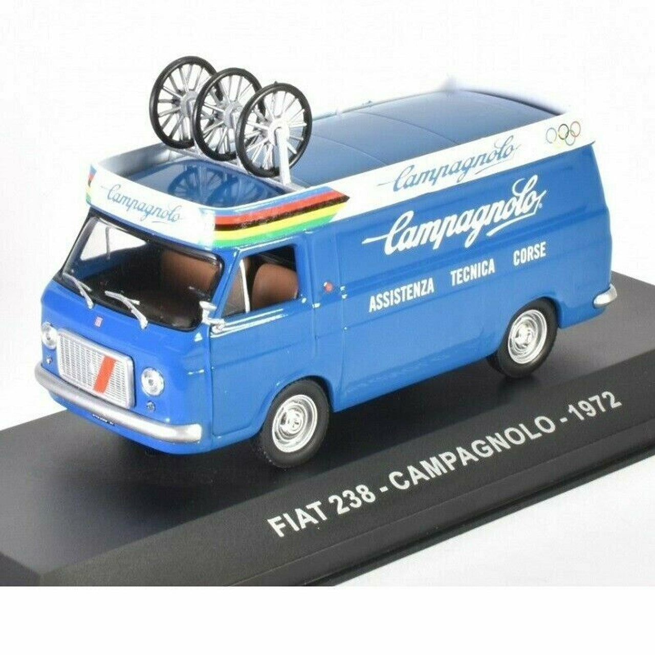 Fiat 238 - Campagnolo 1972 cu vitrina plexiglass - 1/43 Altaya