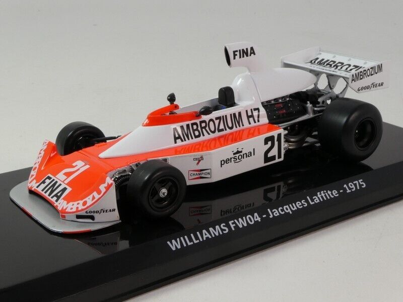 Formula 1 Williams FW04 Jacques Laffite 1975 - 1/24 Altaya