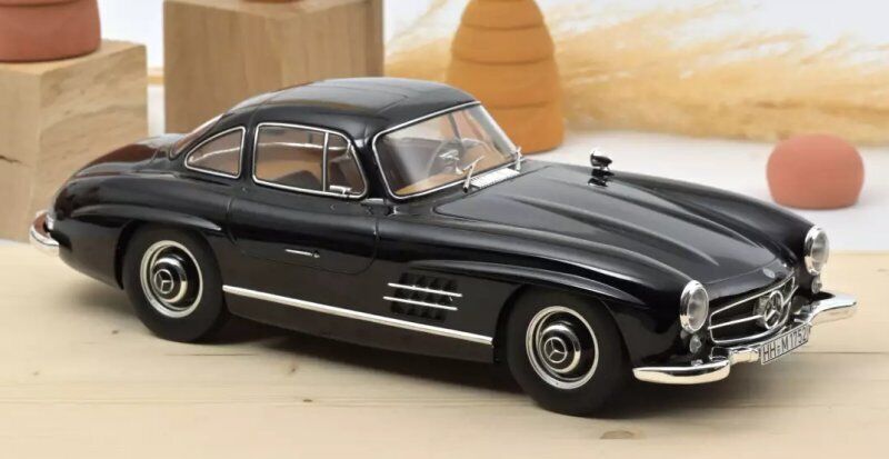 Mercedes-Benz 300SL 1954 negru 1/300 pcs - 1/12 Norev