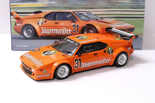 Macheta BMW M1 Procar Jagermeister portocaliu - 1/18 Werk83