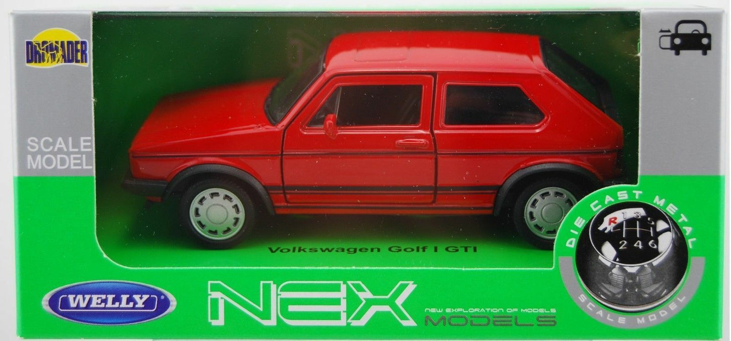 VW Golf I Gti - 1/34 Welly