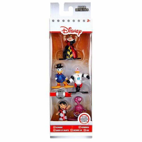 Set 5 figurine metal 4cm Disney - Jada