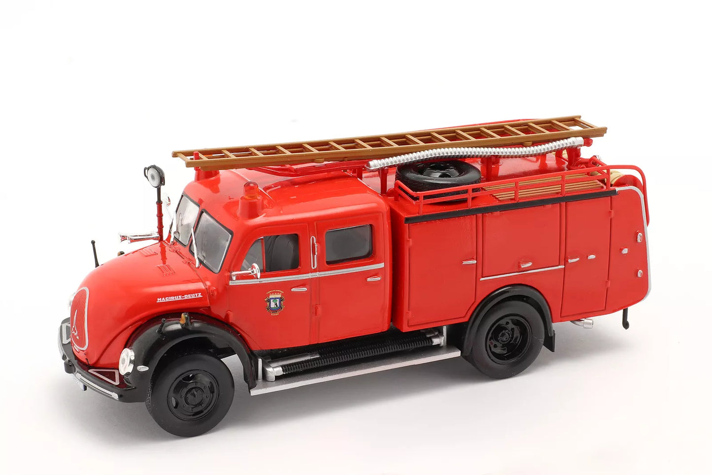 Magirus Deutz Mercur TLF 16 Feuerwehr Madrid rot - 1/43 Altaya