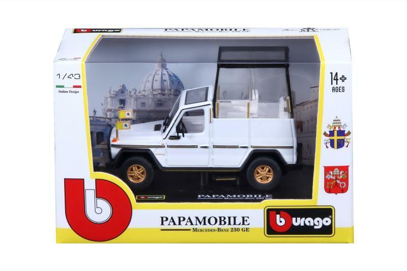 Mercedes-Benz 230GE Papamobile - 1/43 Bburago