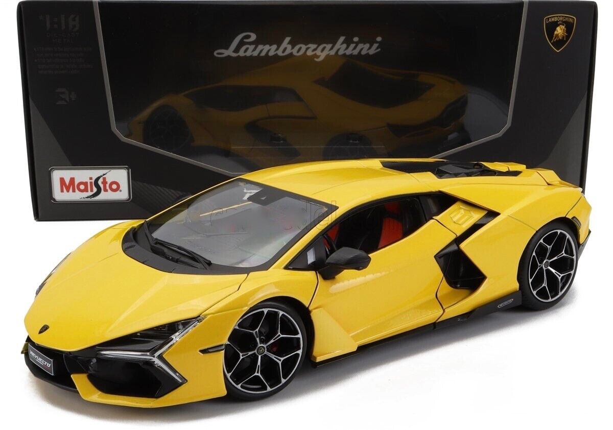 Lamborghini Revuelto galben - 1/18 Maisto