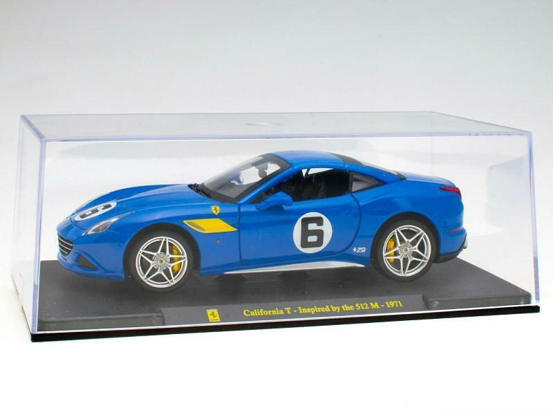 Ferrari California T Inspired by the 512 M 1971 cu vitrina plexiglass - 1/24 Bburago