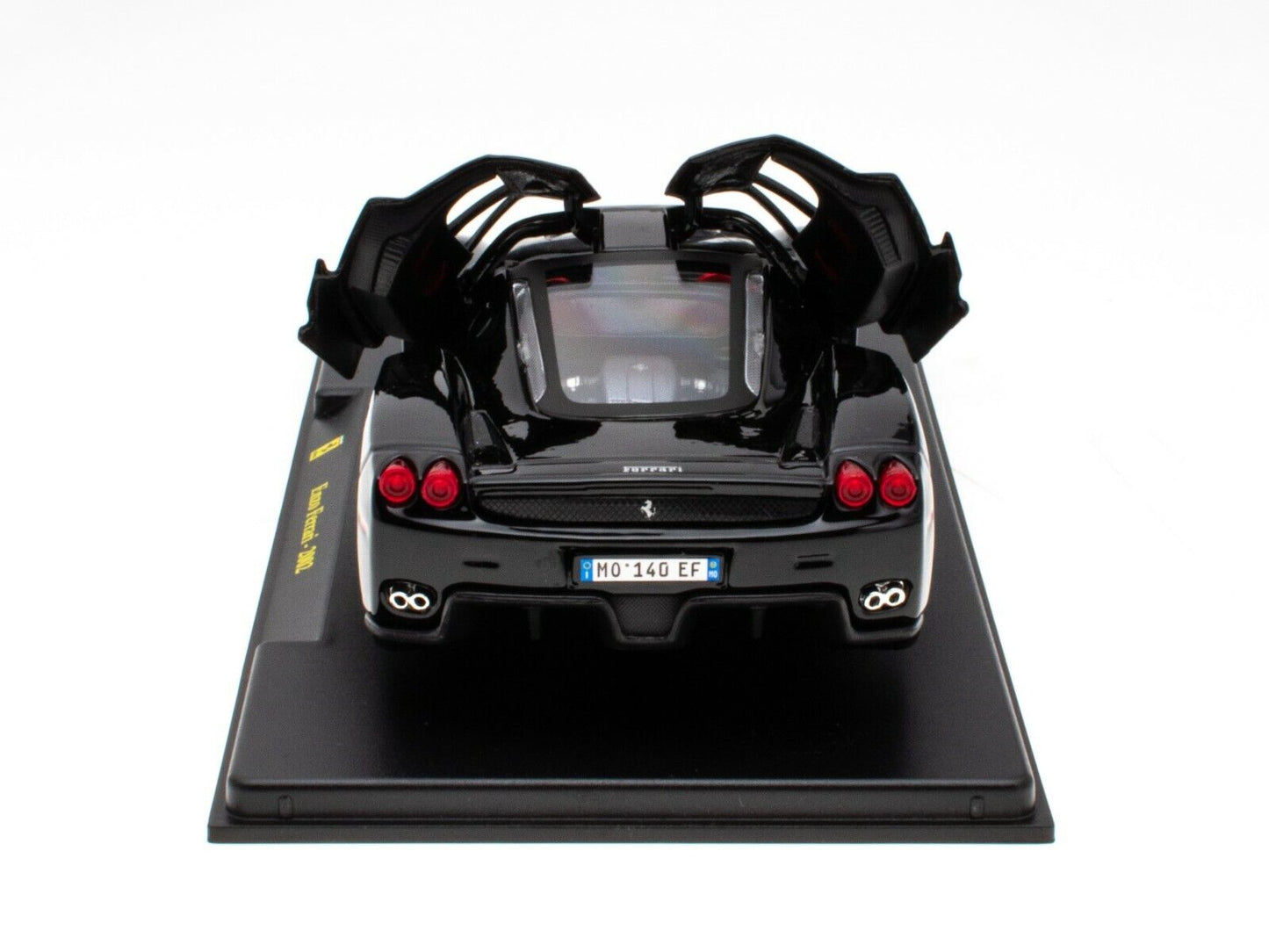 Ferrari Enzo Ferrari negru cu vitrina plexiglass - 1/24 Bburago