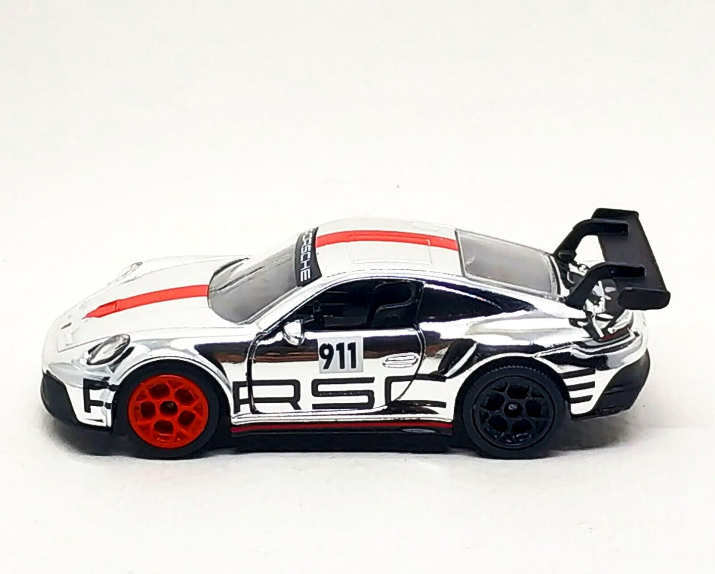 Masinuta Porsche 911 GT3 Cup + cutie depozitare - 1/64 Majorette