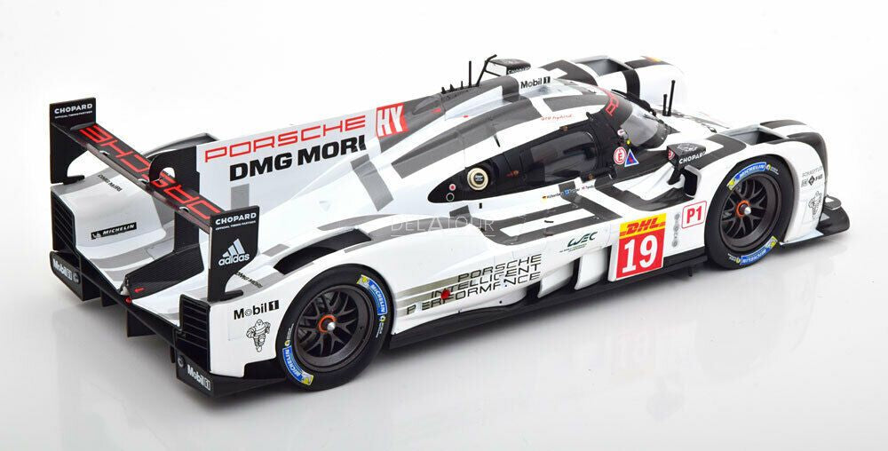 Porsche 919 Hybrid #19 N.Hulkenberg - E.Bamber - N.Tandy 1000km Spa 2015 - 1/18 IxoModels