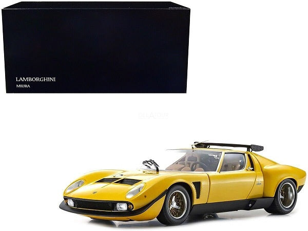 Lamborghini Miura SVR galben/negru - 1/18 Kyosho