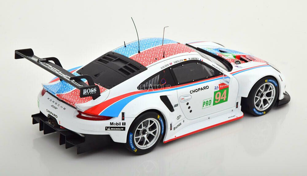 Porsche 911 RSR 24H LeMans 2019 #94 - 1/18 IxoModels