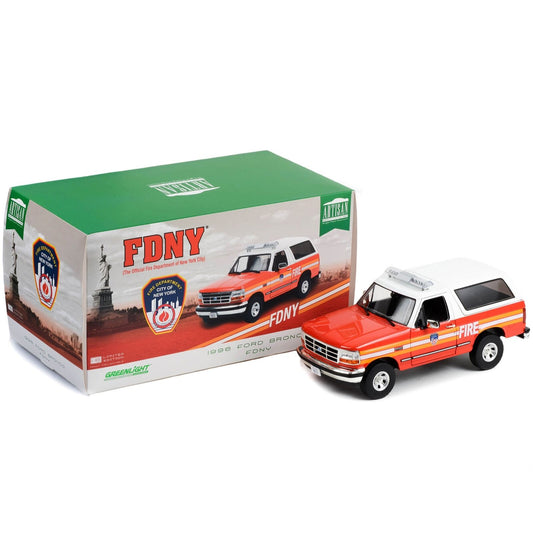 Ford Bronco Fdny 1996 The Official Fire Department of New York City - 1/18 Greenlight