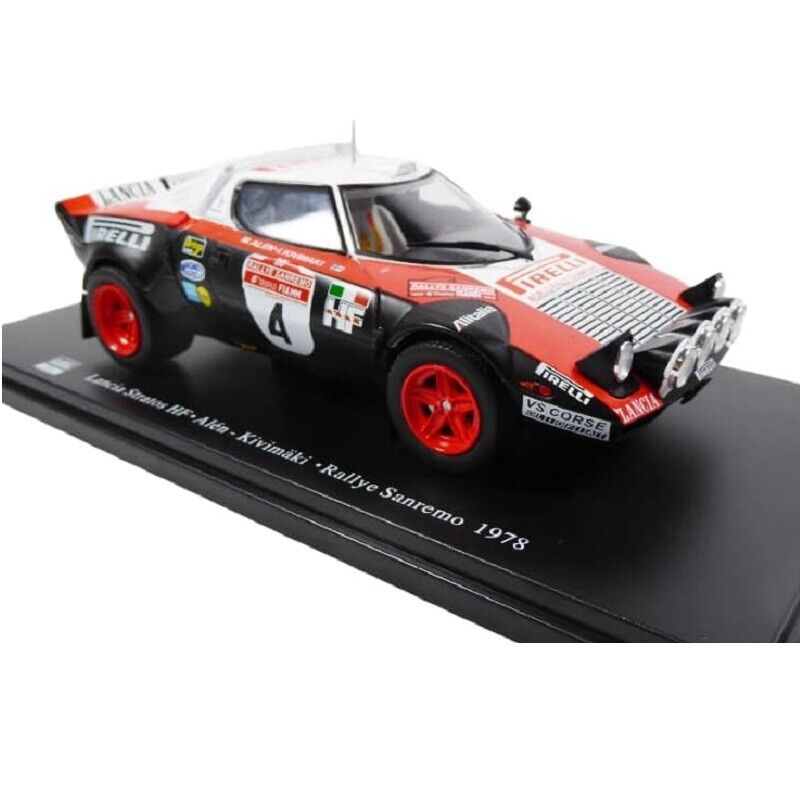 Lancia Stratos HF Alen- Kivimaki Rallye Sanremo 1978 - 1/24 Altaya