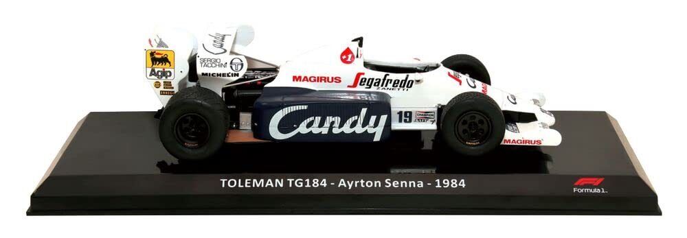 Formula 1 Toleman TG184 - Ayrton Senna 1984 - 1/24 Premium Collectibles