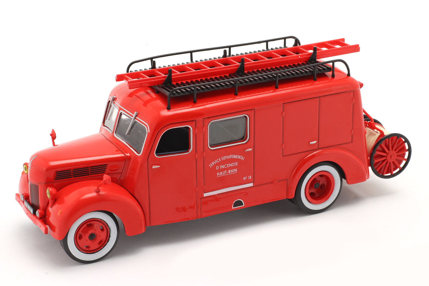 Ford F798T Feuerwehr Haut-Rhin rot - 1/43 Altaya