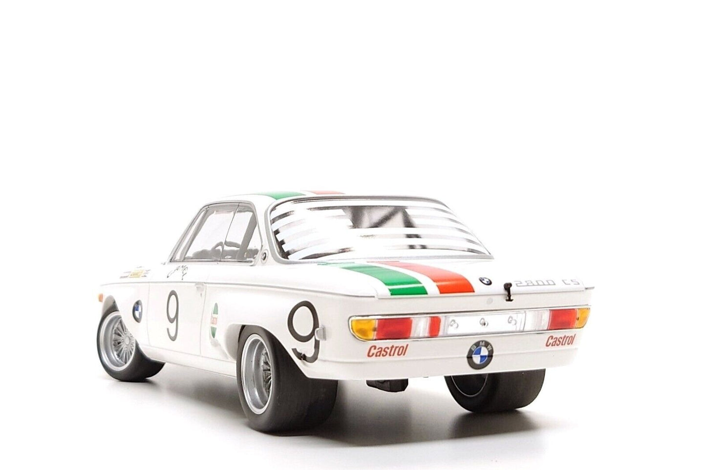 BMW 2800 cs Castrol 24h Spa 1971 1/350 pcs - 1/18 Minichamps