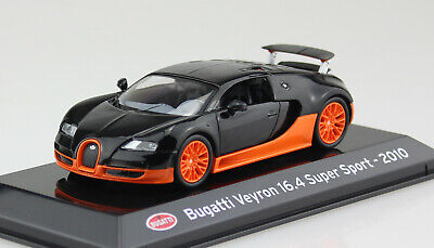 Bugatti Veyron 16,4 Super Sport 2010 cu vitrina plexiglass - 1/43 Altaya