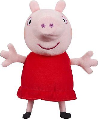 Figurina de plus Peppa Pig care rade si sforaie 20cm