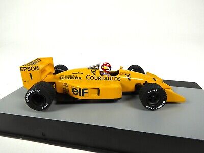 Formula 1 Lotus 100T Nelson Piquet Great Britain GP 1988 cu vitrina plexiglass - 1/43 Altaya