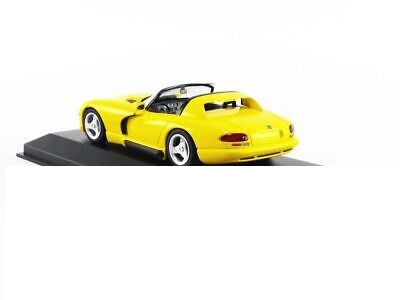 Dodge Viper Roadster 1993 galben cu vitrina plexiglass - 1/43 Minichamps