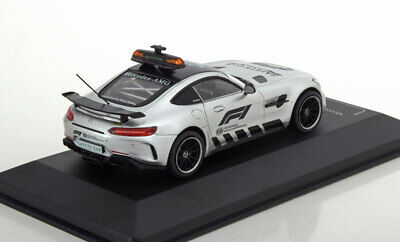 Mercedes-Benz AMG GT-R Safety Car gri cu vitrina plexiglass - 1/43 CMR