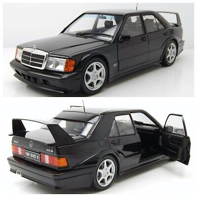 Mercedes-Benz 190E Evolution II negru - 1/18 Solido