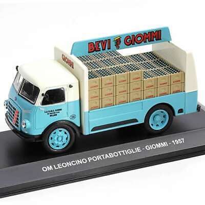 Om Leoncino Portabottiglie - Giommi 1957 cu vitrina plexiglass - 1/43 Altaya