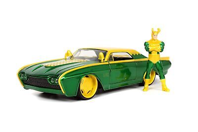 Ford Thunderbird 1963 cu figurina Loki - 1/24 Jada