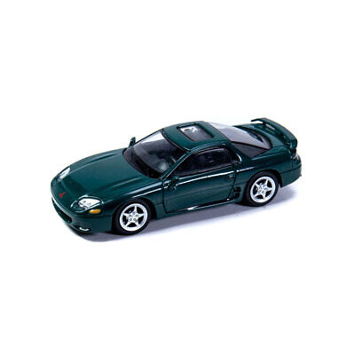 Mitsubishi Gto 3000GT verde cu vitrina plexiglass - 1/64 Paragon