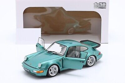 Porsche 964 Turbo wimbledon green 1991 - 1/18 Solido