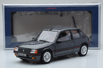 Peugeot 205 Gti 1.6 1988 Graphite Grey - 1/18 Norev