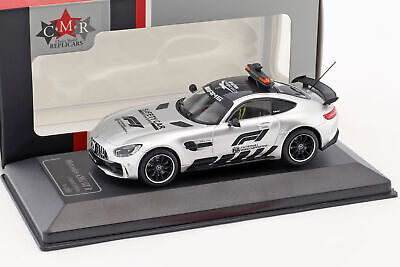 Mercedes-Benz AMG GT-R Safety Car gri cu vitrina plexiglass - 1/43 CMR