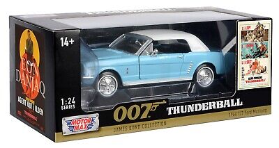 Ford Mustang 1964 James Bond 007 Thunderball  - 1/24 Motormax