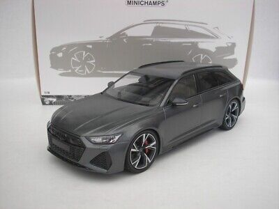 Audi RS6 Avant 2019 gri - 1/18 Minichamps