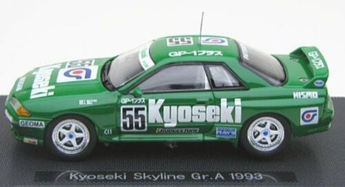 Nissan Kyoseki Skyline Gr.A 1993 #55 verde cu vitrina plexiglass - 1/43 Ebbro