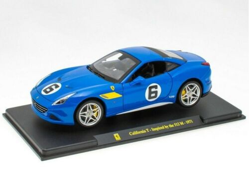 Ferrari California T Inspired by the 512 M 1971 cu vitrina plexiglass - 1/24 Bburago