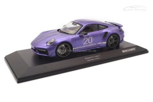 Porsche 911 Turbo S pachet sport 2021 (mov) 1/504pcs - 1/18 Minichamps